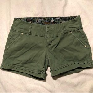 Copper Key green shorts